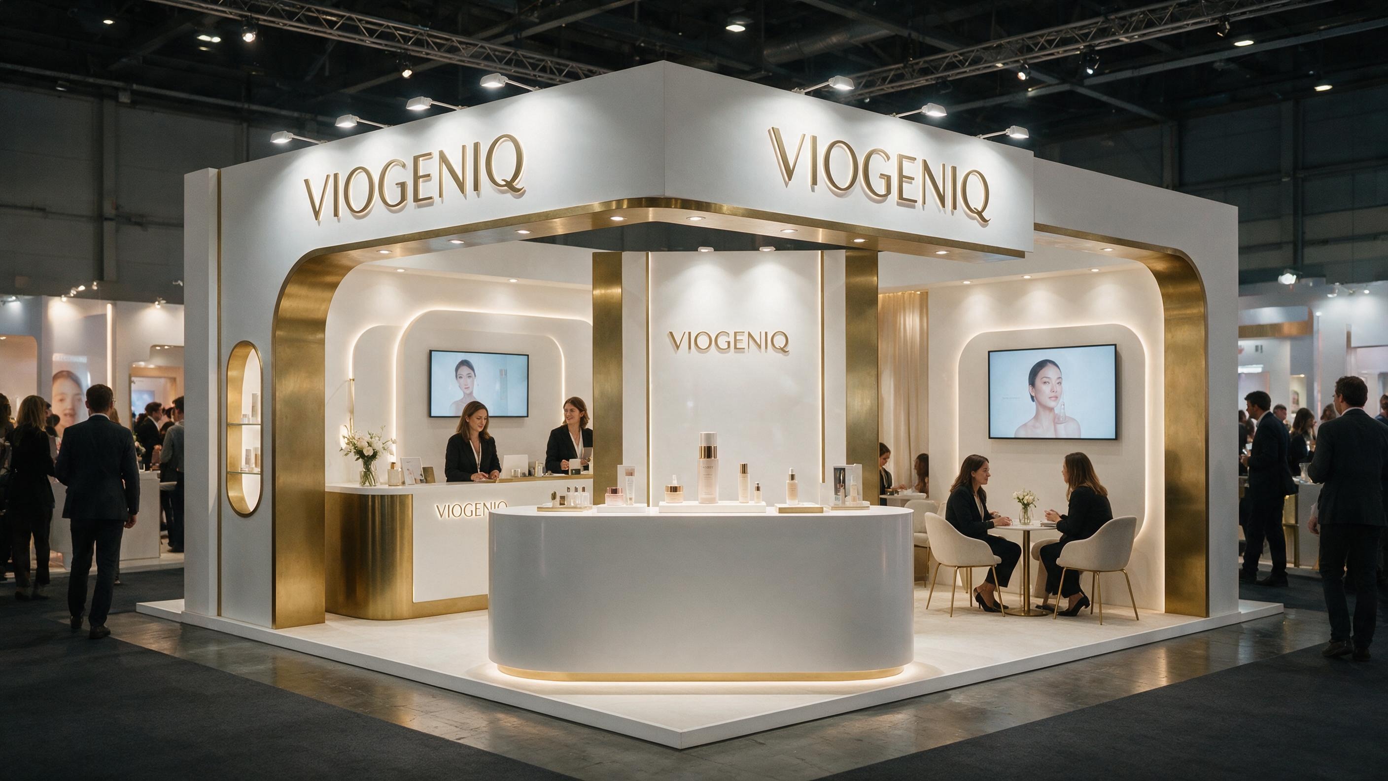 Concept image of a VIOGENIQ global brand space